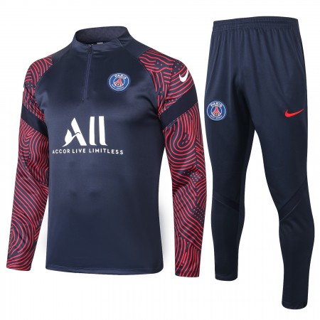 Paris Saint-Germain 2020/21 Tränings Sweatshirtställ M001